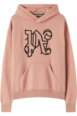 Palm Angels Hoodie mit Monogramm-Stickerei