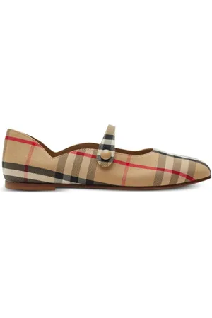 Burberry Karierte Mary Janes