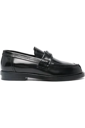 Alexander McQueen Loafer mit Logo-Schild
