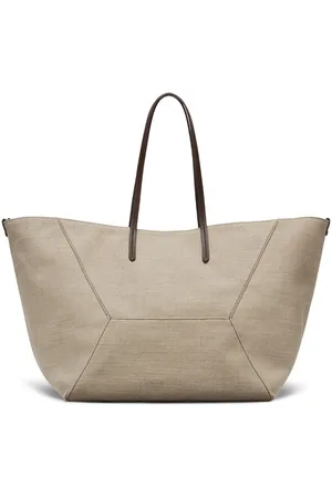 Brunello Cucinelli Handtasche mit Trapezform