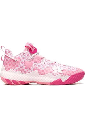 adidas Harden Vol. 6 Pink Monogram Sneakers