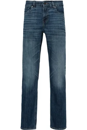 7 for all Mankind Halbhohe Slimmy Flash Jeans