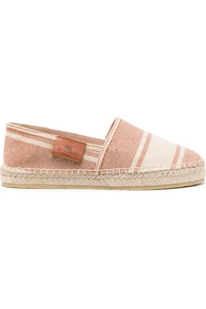 Etro Gestreifte Canvas-Espadrilles