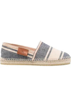 Etro Gestreifte Canvas-Espadrilles