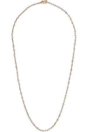 Zancan Klassische 18kt Rotgoldhalskette