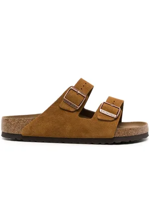 Birkenstock Arizona Pantoletten aus Wildleder