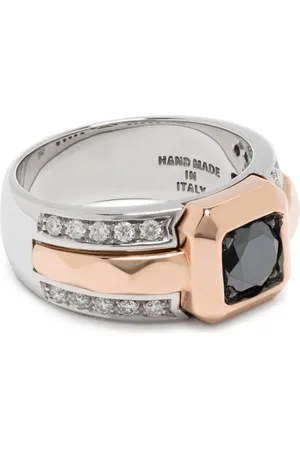 Zancan 18kt Rotgold-Cocktailring mit Diamanten