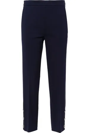 Twin-Set Cropped-Hose mit geradem Bein