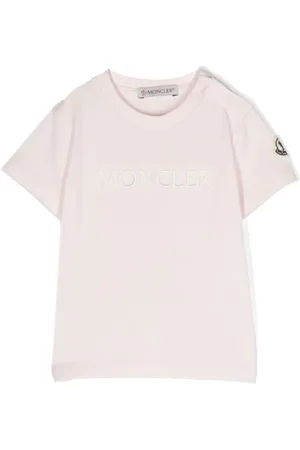 Moncler T-Shirt mit Logo-Stickerei