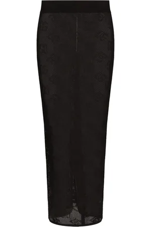 Dolce & Gabbana Midirock mit DG-Jacquardmuster