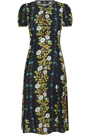 Etro Kleid in A-Linie mit Blumen-Print