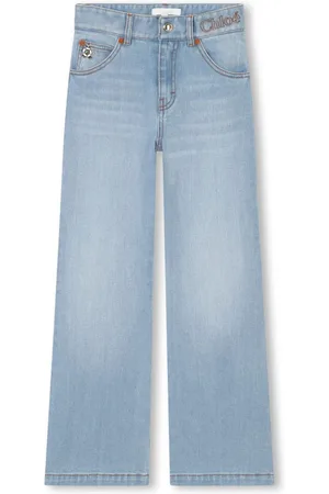 Chloé Halbhohe Wide-Leg-Jeans