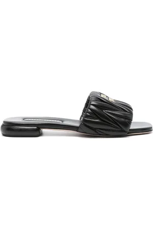 Miu Miu Matelassé-Sandalen