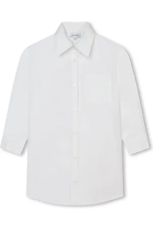 Marc Jacobs Popeline-Hemdkleid mit Jumbled-Logo