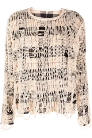 R13 Pullover im Layering-Look