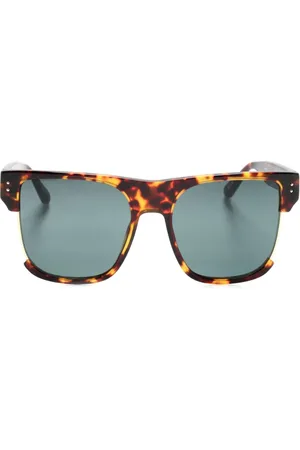 Linda Farrow Lomas Sonnenbrille mit eckigem Gestell