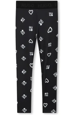 HUGO BOSS Leggings mit Logo-Print