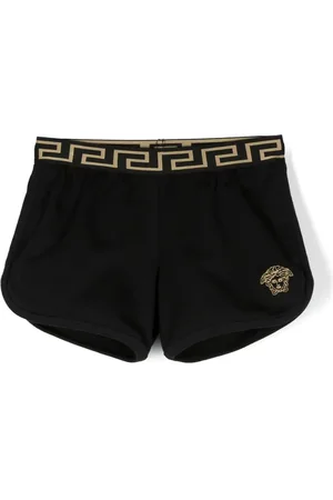 VERSACE Shorts mit Greca-Bund