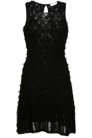 Chloé Ausgefranstes Minikleid