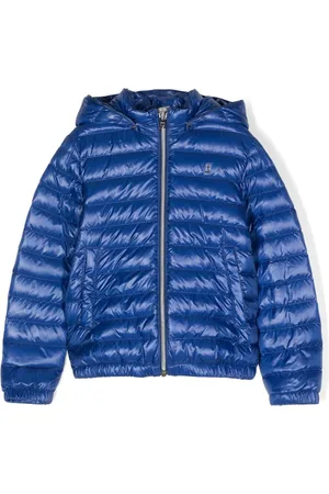 HERNO Gefütterte Jacke mit Logo-Schild