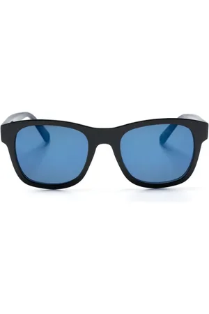 Moncler Sonnenbrille mit breitem Gestell