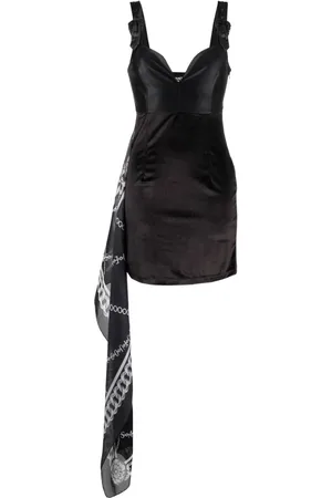 VERSACE Minikleid mit Ketten-Print