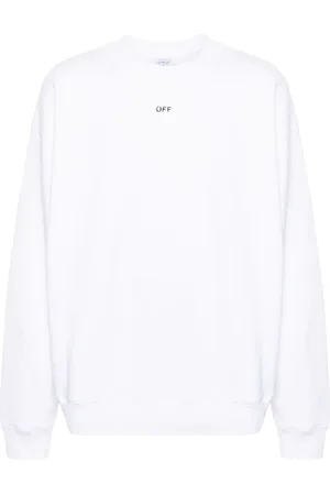 OFF-WHITE Sweatshirt mit Logo-Stickerei