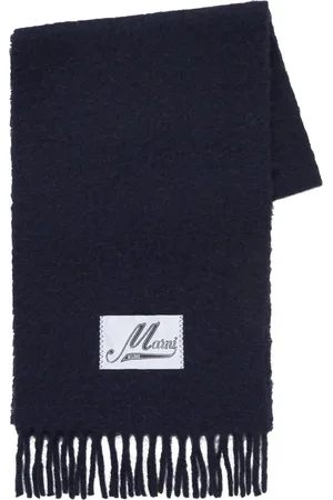 Marni Schal mit Logo-Applikation