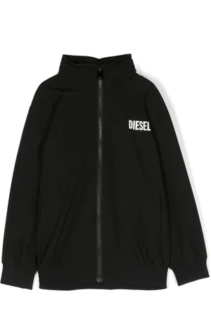 Diesel Jacke mit Logo-Print