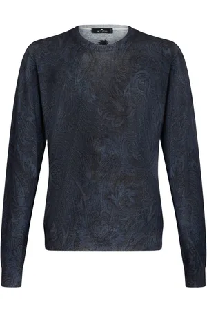 Etro Feinstrickpullover aus Paisley-Jacquard