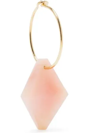 Aliita 18kt Rombo Gelbgoldohrring mit Opal