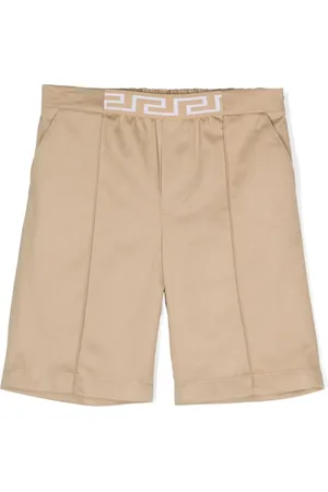 VERSACE Greca Shorts aus Baumwolle