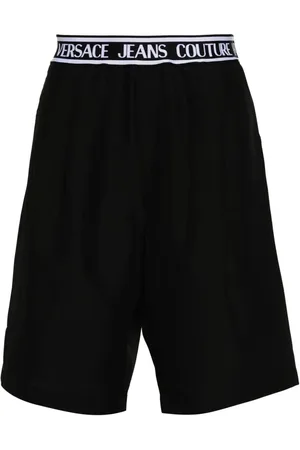 VERSACE Shorts mit Logo-Bund