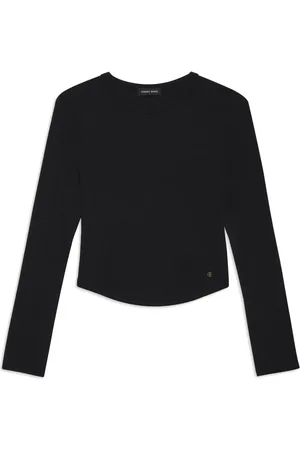 ANINE BING Jane Bluse mit langen Ärmeln