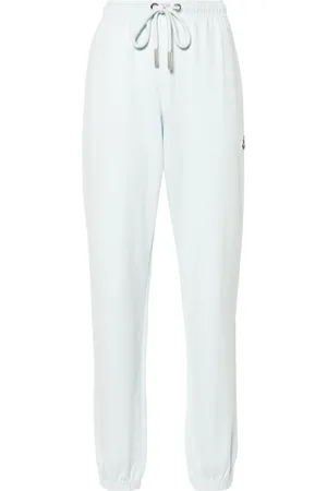 Moncler Halbhohe Jogginghose mit Logo-Patch