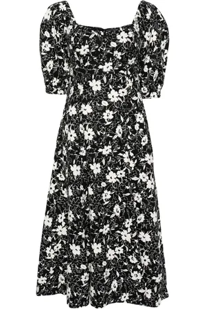 Ralph Lauren Midikleid mit Blumen-Print