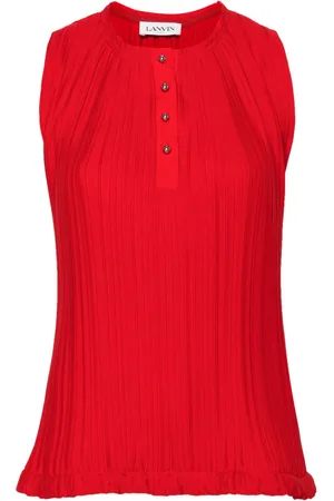 Lanvin Plissiertes Top