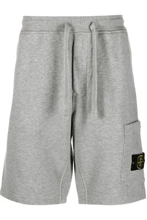 Stone Island Joggingshorts mit Kompass-Patch