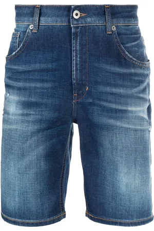 Dondup Jeans-Shorts mit Stone-Wash-Effekt