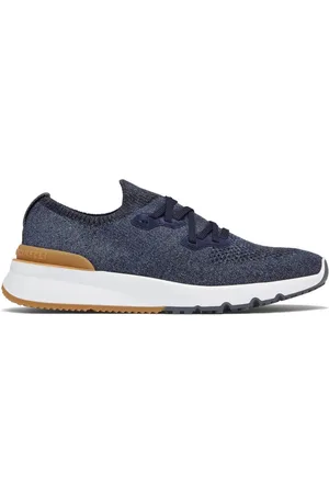 Brunello Cucinelli Sneakers aus Netzstrick