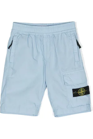 Stone Island Shorts mit Kompass-Patch