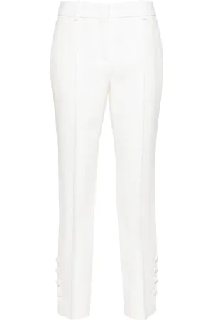 ERMANNO SCERVINO Tapered-Hose mit Bügelfalten