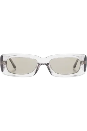 The Attico X Linda Farrow Marfa Sonnenbrille mit eckigem Gestell