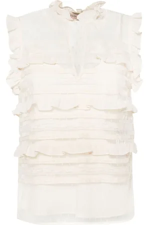 Twin-Set Top mit Spitze