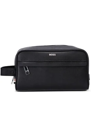 HUGO BOSS Kulturbeutel aus Leder