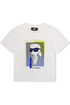 Karl Lagerfeld Ikonik T-Shirt aus Bio-Baumwolle