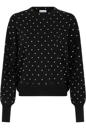 Paco rabanne Pullover mit Kristallen