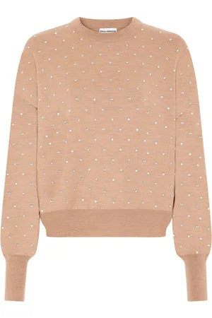 Paco rabanne Pullover mit Kristallen