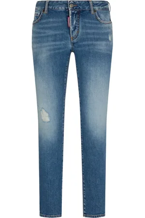 Dsquared2 Tapered-Jeans mit Logo-Patch