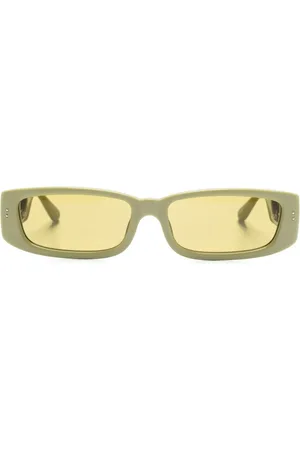 Linda Farrow Talita Sonnenbrille mit eckigem Gestell